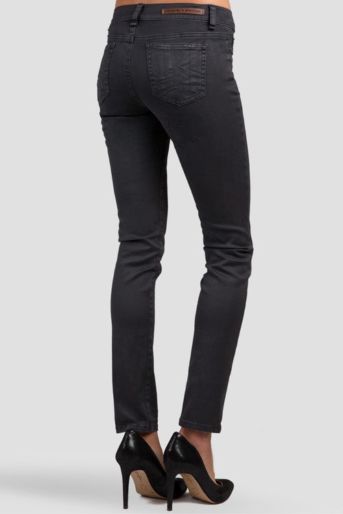 Parker Grey Grunge Skinny Jeans