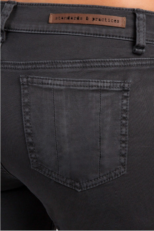 Parker Grey Grunge Skinny Jeans