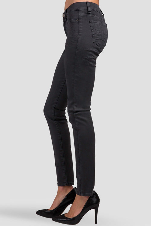 Parker Grey Grunge Skinny Jeans