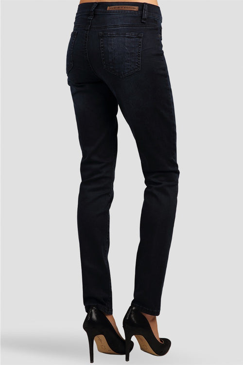Parker Blue Grunge Skinny Jeans