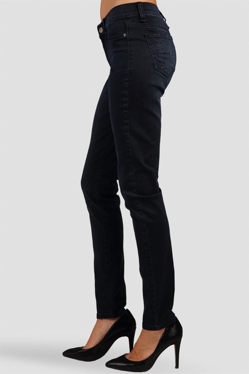 Parker Blue Grunge Skinny Jeans