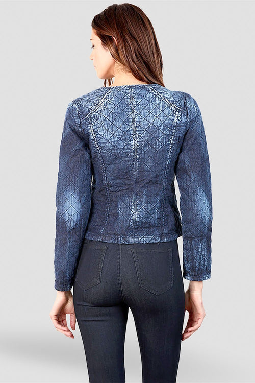 Women Chambray Denim Jacket