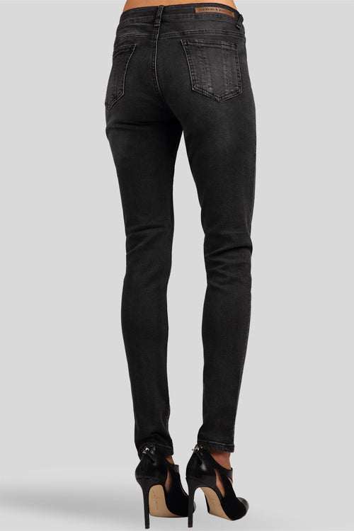 Skinny Jeans Midrise Antique Wash