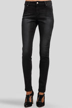 Midrise Skinny Jeans Antique Wash