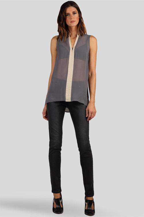 Antique Wash Skinny Jeans Midrise