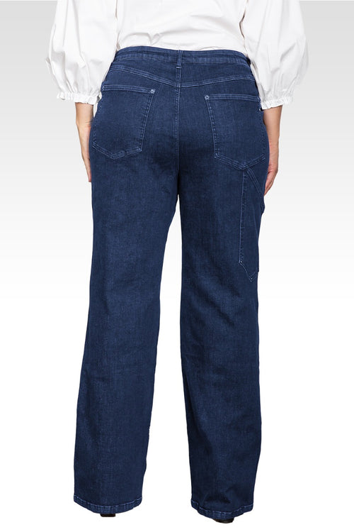 Plus Size High Waist Utility Performance Jeans