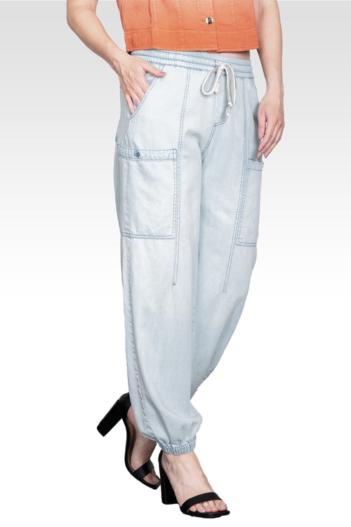 Keira Women's Tencel Low-Slung Lounge Jeans