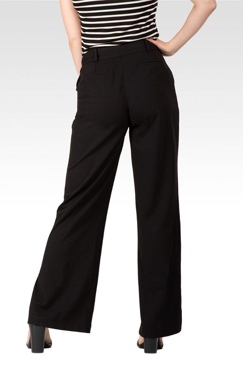 Kai Women's Flared High Waist Trouser Pants