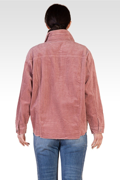 Jane Women's Corduroy Jacket - Mauve