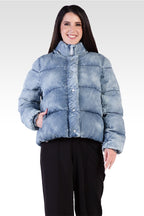 Polaris Women's Indigo Tencel Puffer Jacket