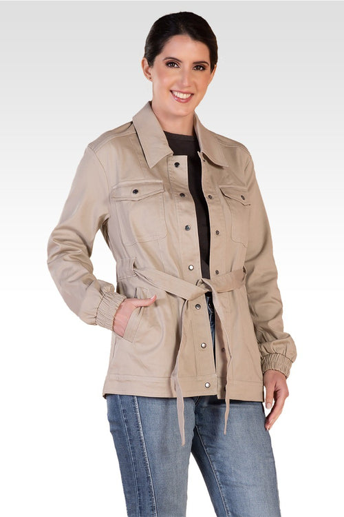 Mimi Utility Anorak Jacket - Khaki