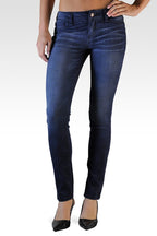 Bowtie Printed Fast Blast Denim Skinny Jeans