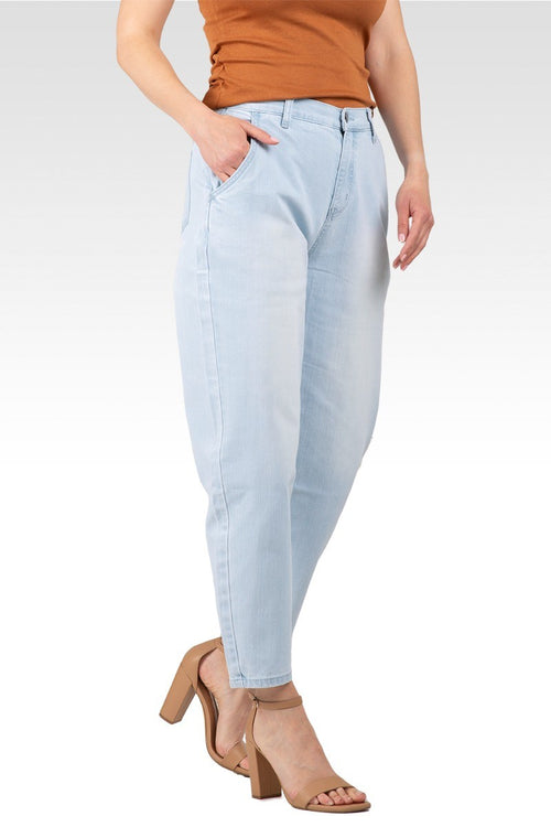 Harlow High Rise Easy Fit Cropped Jeans