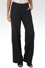 Marnie Black High Waist Wide Leg Pants-1