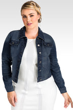 Standards & Practices Contemporary Fashion Plus Size Women Denim Jacket