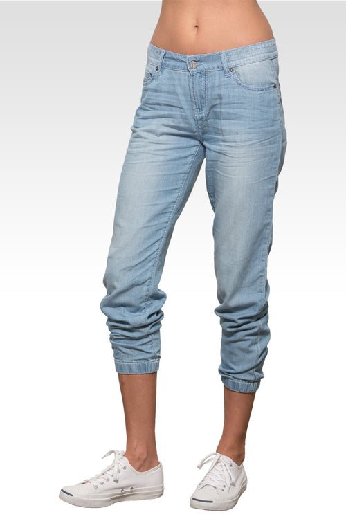 Alison Light Washed Tencel 5 Pkt Jogger Pants
