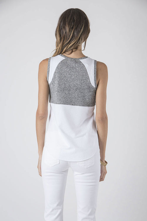 Standards & Practices Contemporary Fashion Women White Tunic Top