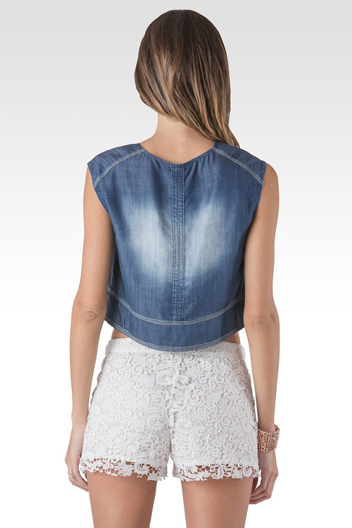 Tara High Waist Full Lining Cluney Lace Shorts