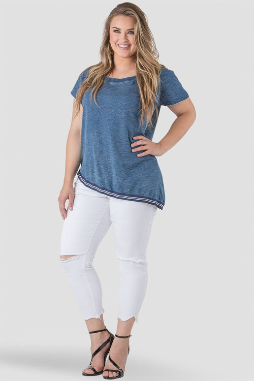 Plus Size Women White Skinny Jeans