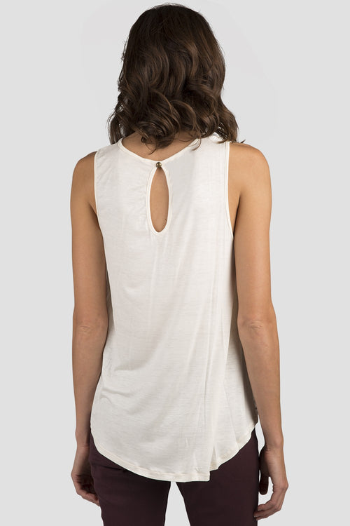 Daisy Printed Hi-Low Top