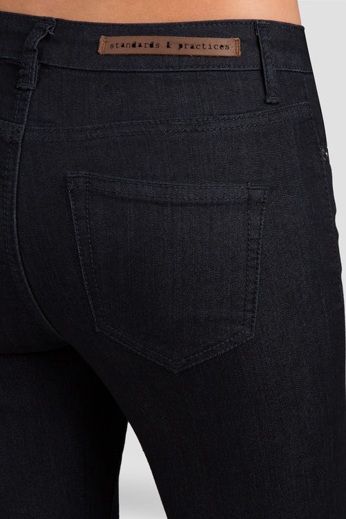 Indigo High Waisted Denim Skinny Jeans