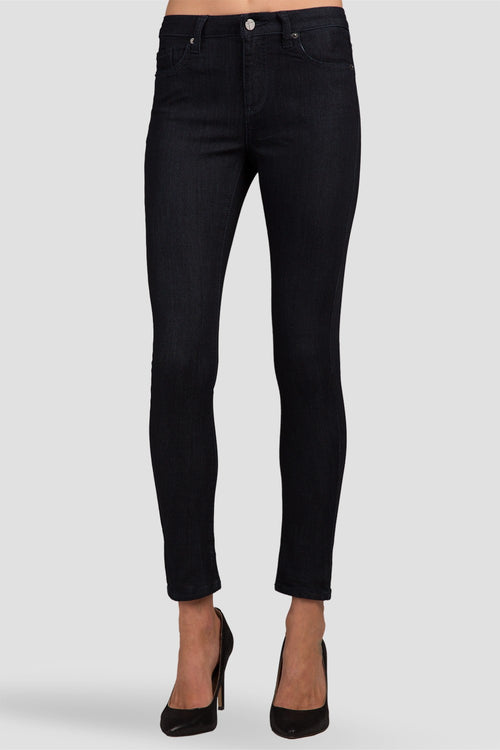 Women Dark Rinse Denim Skinny Jeans
