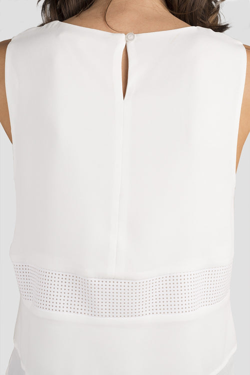 Chiffon Zip Back Chemise