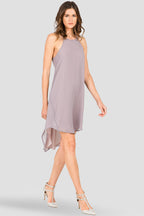Women's Racerback Spaghetti Strap Gray Dress