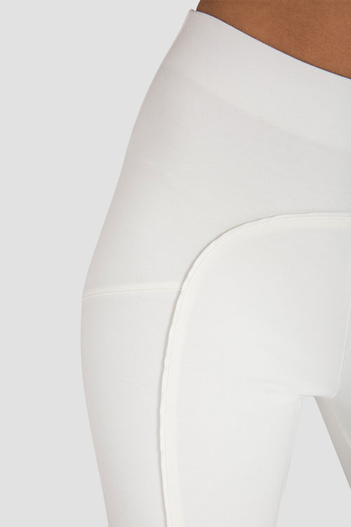 Standards & Practices Women's White Moto Legging