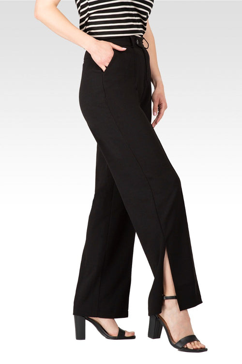 Kai Women's Flared High Waist Trouser Pants