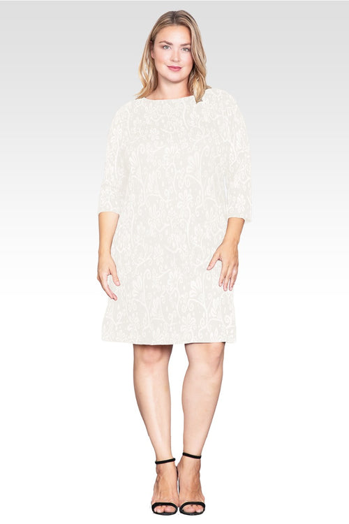 plus size white crochet dress Out the Plastic! Crochet Dress (WHITE) Large 11/12-14/16