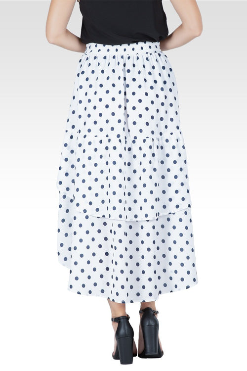 Godiva Womens Asymmetrical Skirt