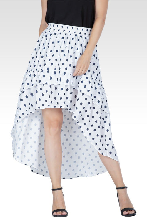 Godiva Womens Asymmetrical Skirt