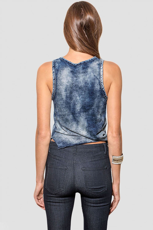 Standards & Practices Contemporary Fashion Women Mineral Cotton Tank Top