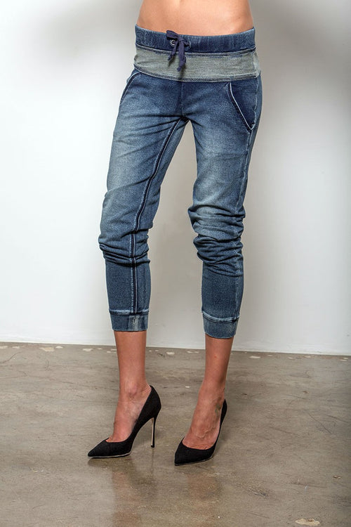 Women Vintage Wash Joggers