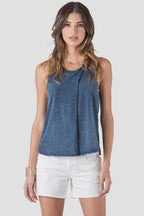 Standards & Practices Contemporary Fashion Women Denim Top 
