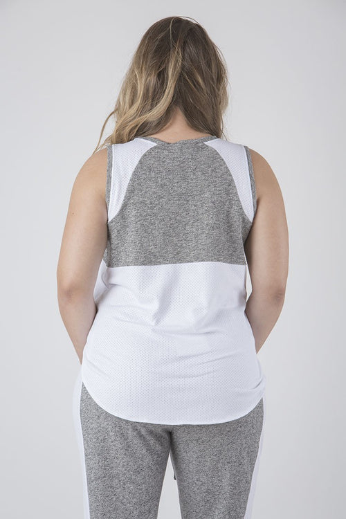 Standards & Practices Contemporary Fashion Women Plus Mesh Tank Top Plus Size