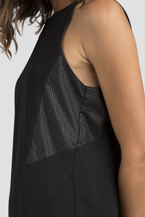 Black Vegan Leather