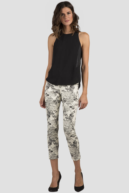Zip Boxy Tank Top