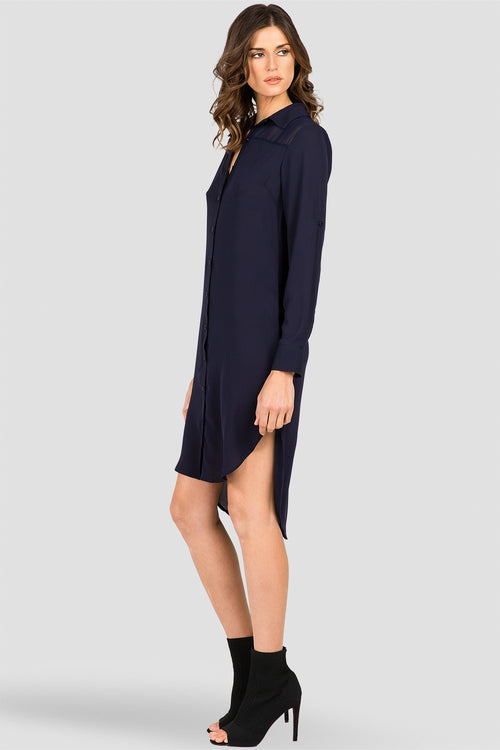 Standards & Practices Women's Long-Sleeved Shirt Dress
